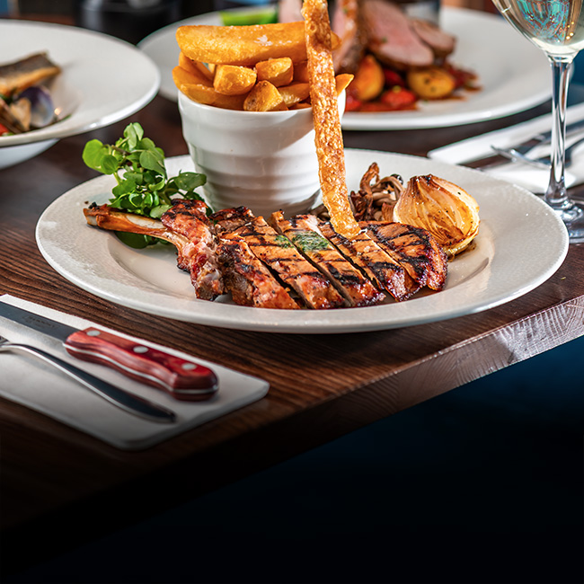 A La Carte menu at The Trout Inn