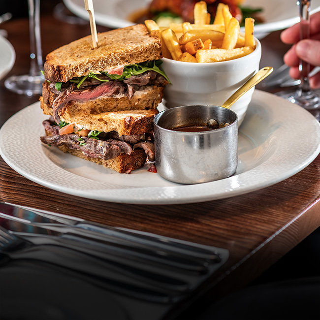 Brunch menu at The Trout Inn