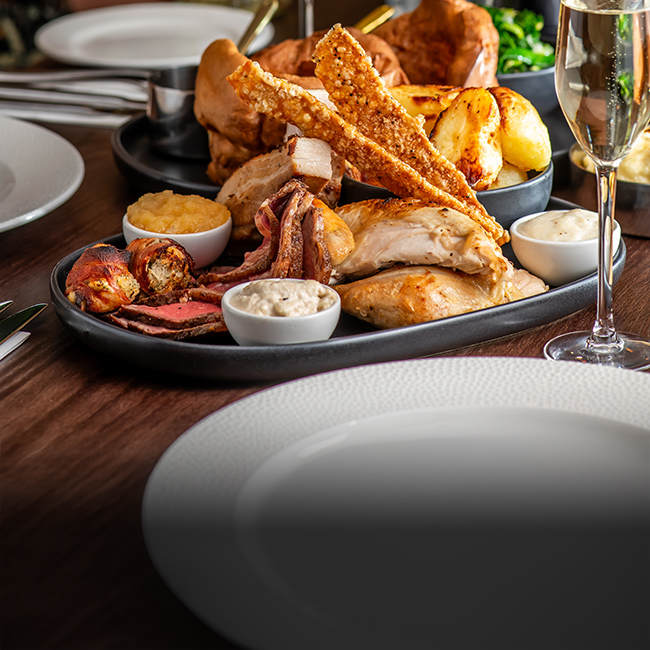 Sunday menu at The Trout Inn