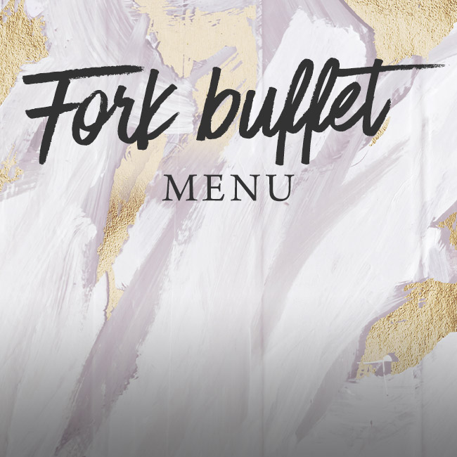 Fork buffet menu at The Trout Inn